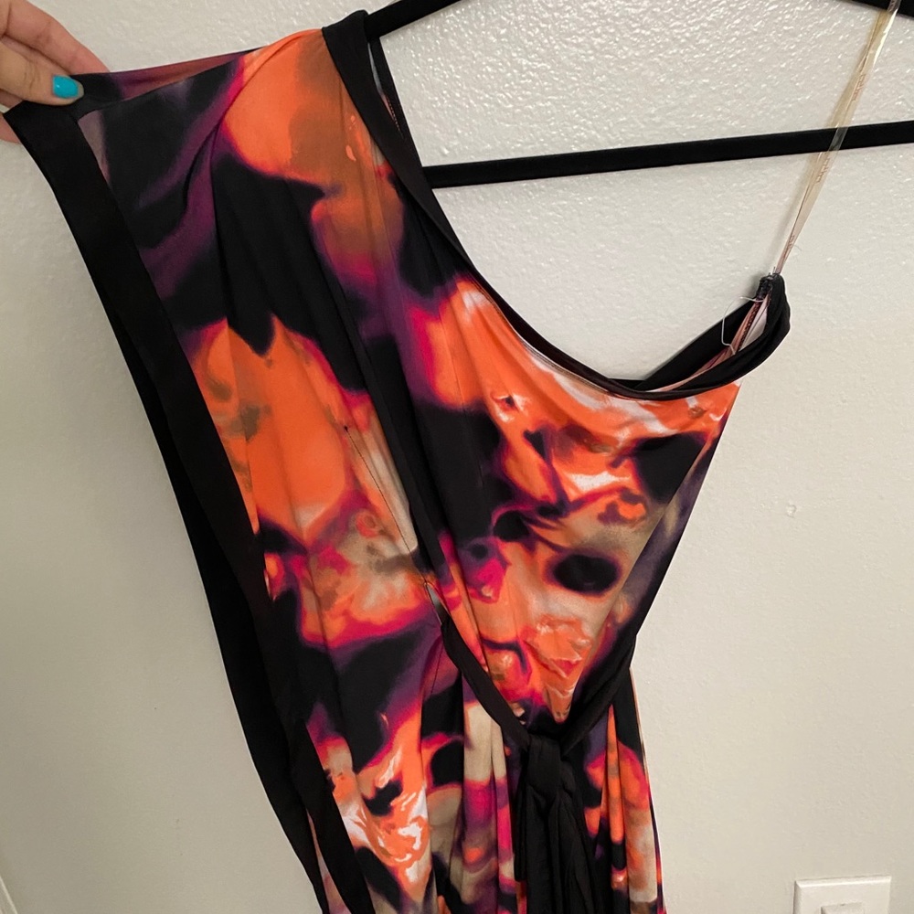 Fashion one shoulder dress
